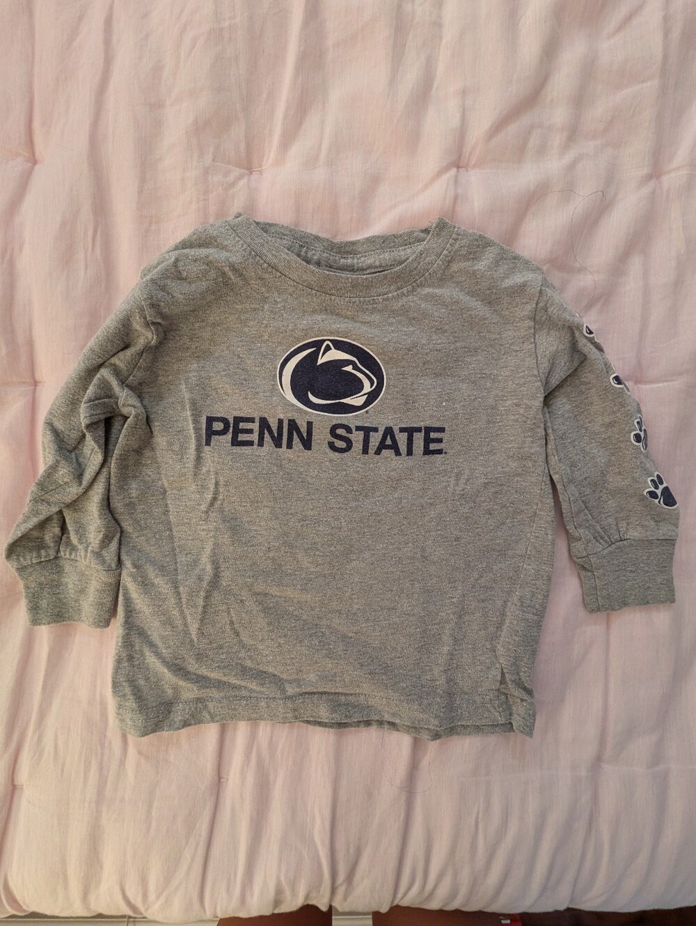 Kids Penn State Long Sleeve Tee Size 3T